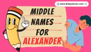 Middle Names For Alexander