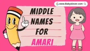 Middle Names For Amari